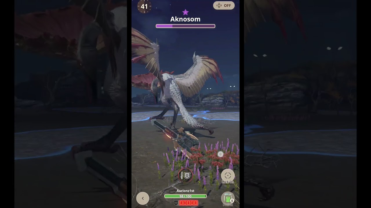 Monster Hunter Now Aknosom 6 Stars Charge Blade