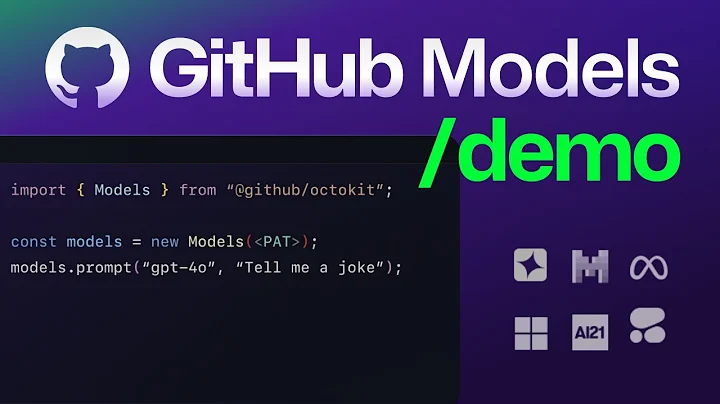 GitHub Models DEMO | AI models for developers on GitHub