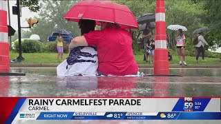 Rain doesn't dampen CarmelFest parade-goers