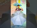 Big umbrella vs small umbrella unboxing and testing ☂️￼