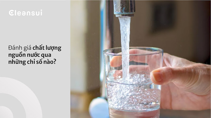 Nước nhiễm mặn là nước có chứa nhiều ion