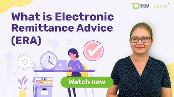 What is electronic remittance advice?