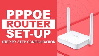 PPPoE ROUTER CONFIGURATION USING MERCUSYS AT PWEDE MA APPLY SA IBANG BRAND 2024