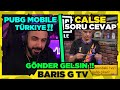 Barış G PUBG MOBİLE TÜRKİYE GÖNDER GELSİN BÖLÜM 1 İZLİYOR!! (CALSE SORU CEVAP!!)