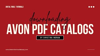 Convert the Avon pdf brochure into jpg images