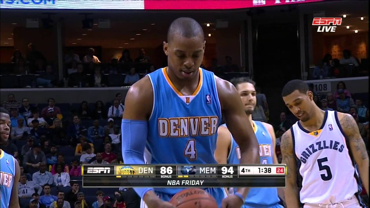 Denver v Memphis 4Apr2014 YouTube