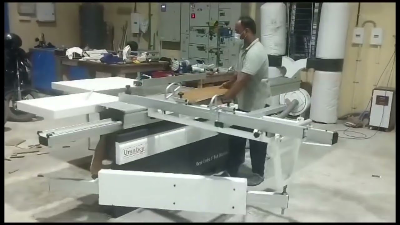 Panal saw Cutting machine New installation @ Chennai 