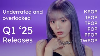 Q1 2025 Underrated releases you mustn’t miss! KPOP and other genres from the first quarter 🧡