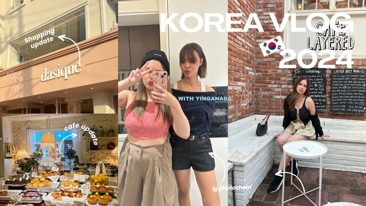Vlog Korea 2024 with YingAnadaตลกโปกฮาไม่คีพลุค  | Lily nawiya