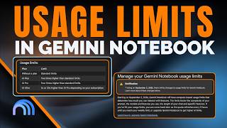 Información What Are The New Usage Limits In Gemini Notebook Guía