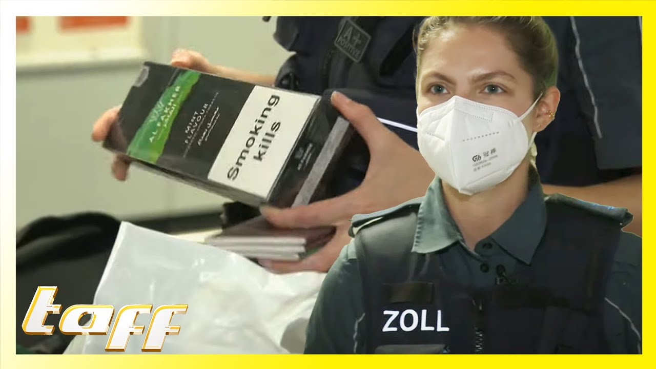 Zollkontrollen am Frankfurter Flughafen | taff | ProSieben