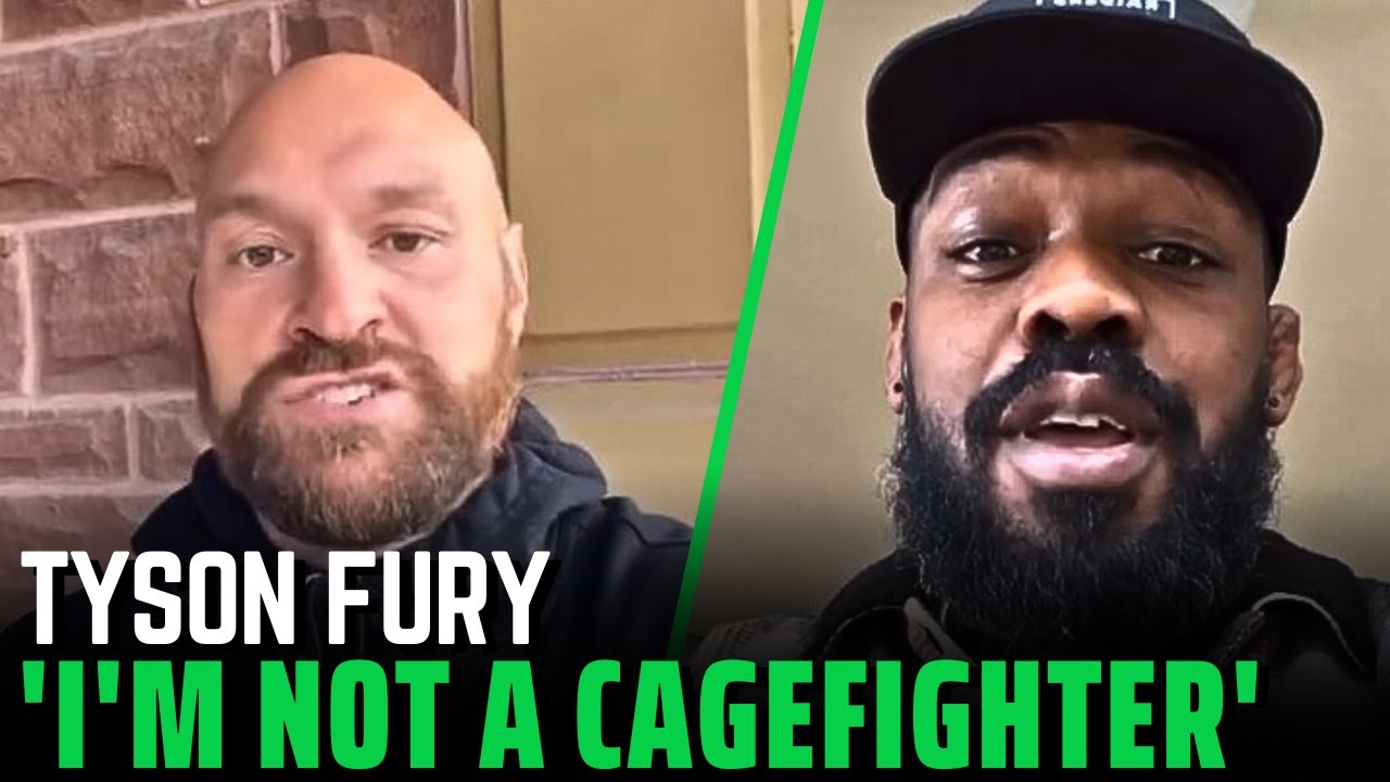 Tyson Fury Calls Out Jon Jones, Jones responds in VIDEO! - YouTube