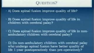 Module 2: Writing an Outcomes Research Study Question