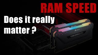 How can a RAM make your GPU suffer | 2133Mhz VS 3200Mhz