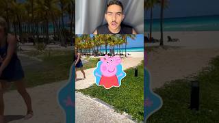 CORRE SE VOCÊ VER A PEPPA PIG NA PRAIA!!! 😱