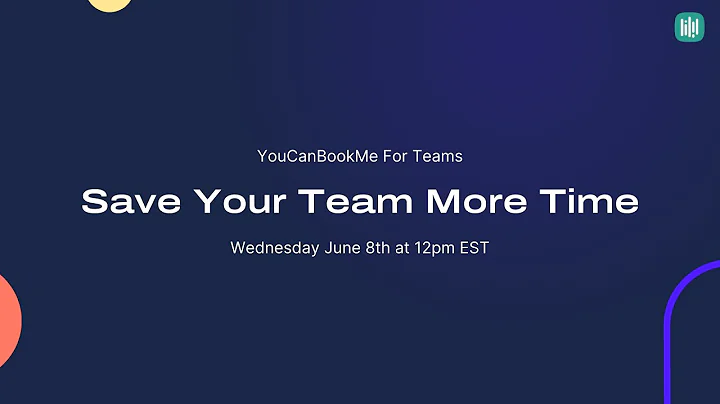 YouCanBook.me For Teams: Help Your Team Save More Time