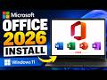 Microsoft Office 2026 Download & Setup on Windows 11 🚀