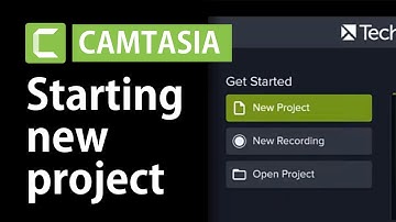 Starting a new project in Camtasia | Prepare the canvas and project settings | Camtasia Tutorial