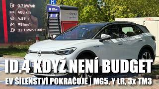 VW ID.4 aneb když nejsou prachy na Teslu | několik Tesel a velké porovnání LR RWD vs Highland