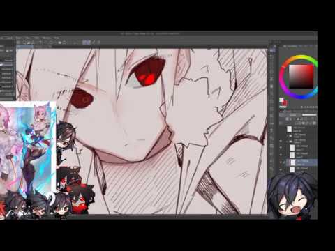 【Speedpaint】 Commission - Clip Studio Paint #05 - YouTube