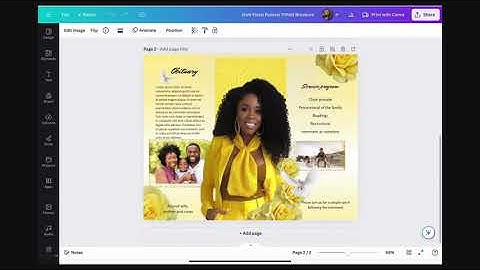 How to create a QR Code in Canva  for Obituaries and Memorial Signs