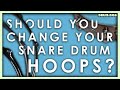 Do Different Snare Hoops Make Different Sounds? Triple Flanged vs. Die Cast vs. S Hoops