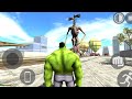 Hulk Saves City From Siren Head 😱 Indian Bike Driving 3D Game 
