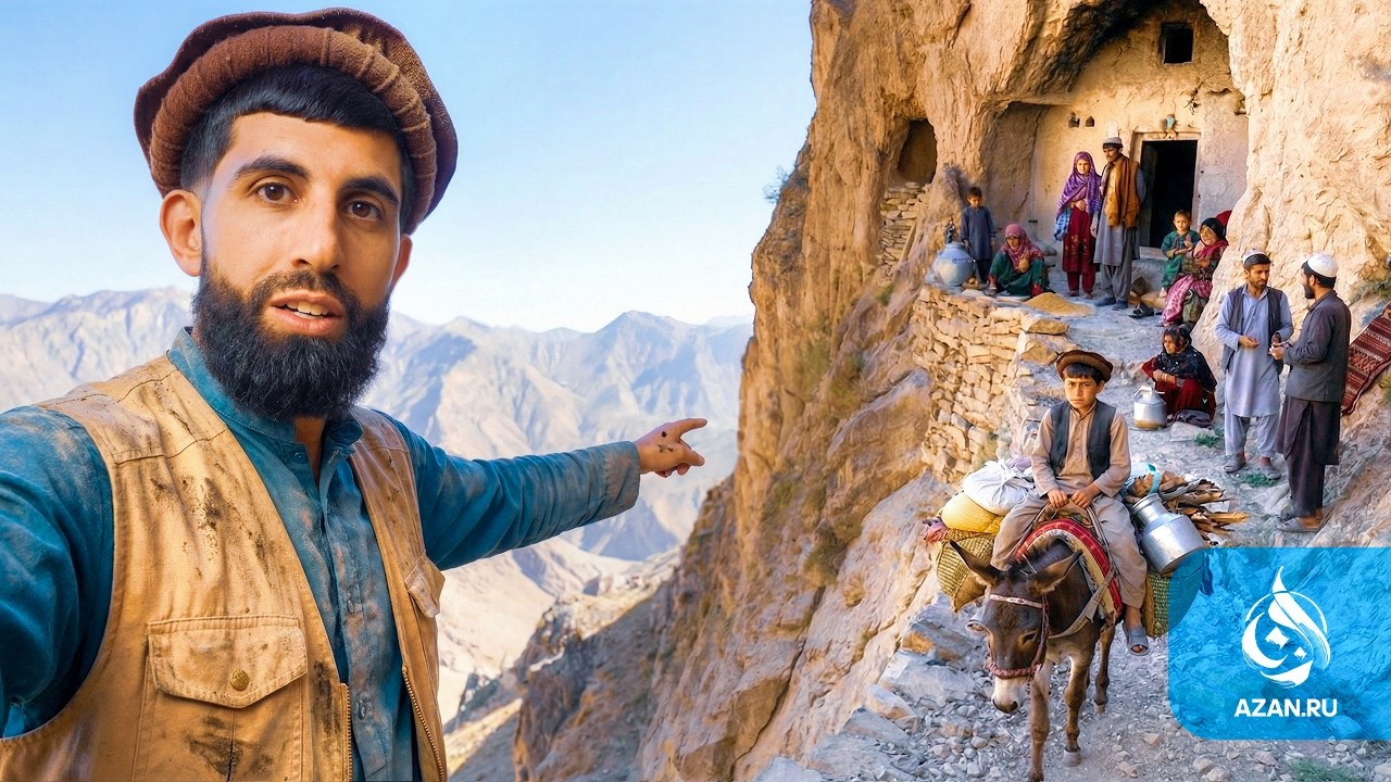 Я встретил людей живущих в пещерах Афганистана - Эпизод 2 | AZAN.RU