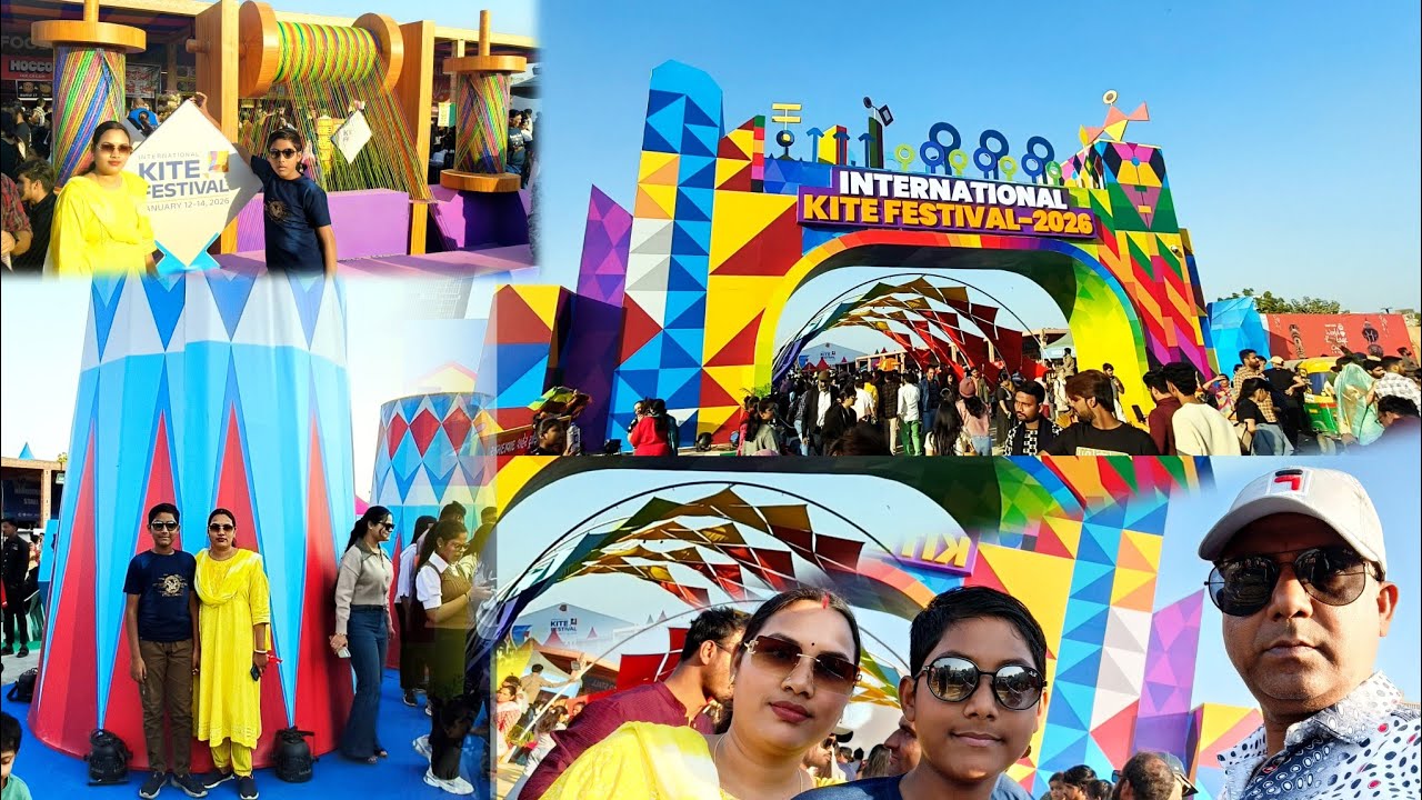 INTERNATIONAL KITE FESTIVAL 2026 🪁 | AHMEDABAD