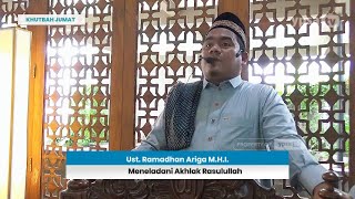 FRIDAY SERMON - Emulating the Morals of the Prophet Muhammad | Ust. Ramadhan Ariga M.H.I.