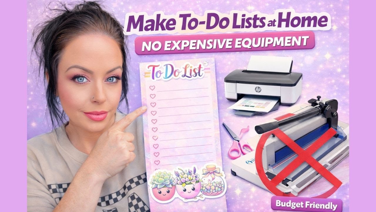 Make To-Do Lists at Home on a Budget | No Fancy Tools Needed