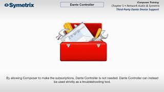 Chapter 5  -  Network Audio & Symetrix