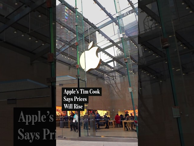 Why Apple CEO Tim Cook Says Prices Will Increase