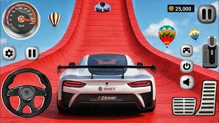 র‍্যাম্প কার রেসিং 3D 🚗 অবিশ্বাস্য মেগা র‍্যাম্প স্টান্ট | অ্যান্ড্রয়েড গেমপ্লে screenshot 5