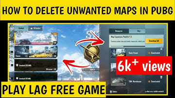 🔥 How To Delete Maps In Pubg 1.7 | How To Delete Maps In Pubg Mobile 1.7.0