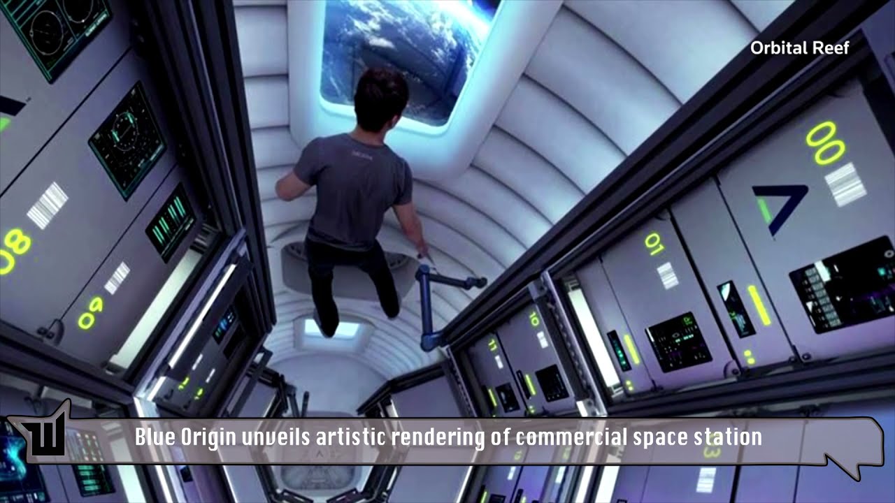Blue Origin unveils artistic rendering of commercial space station - Whizord Network