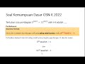 Video Pembelajaran OSNK Matematika - Teori Bilangan - Implementasi Teorema Euler dan Teorema Fermat