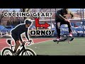 Skateboarding in cycling clothes ornot product test