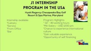 J1 Internship program with Hyatt