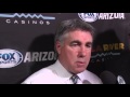 Head Coach Dave Tippett - Coyotes vs Sharks