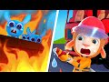 Firefighter Rescues Rabbits &amp; Fire Truck Mission | Rescye Team in the City | Cartoon for Kids