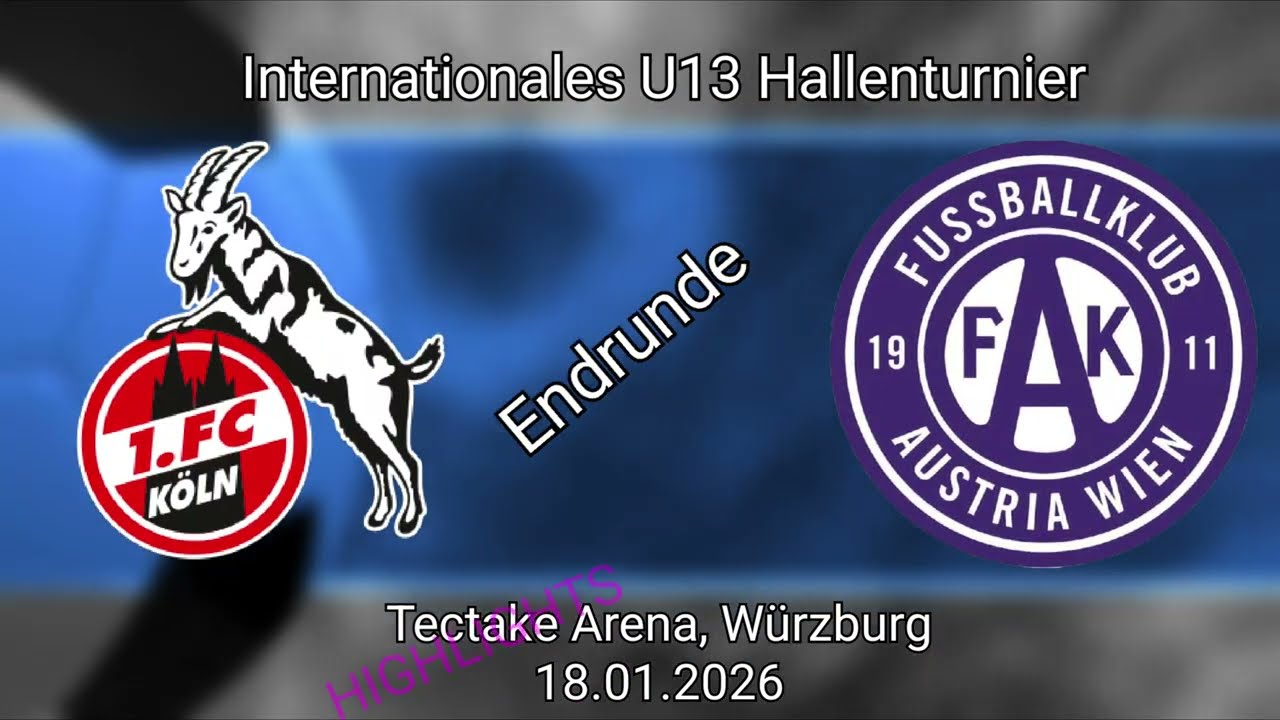 U13: 1.FC Köln - FK Austria Wien