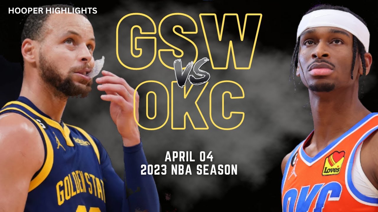 Golden State Warriors vs Oklahoma City Thunder Full Game Highlights