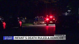 Infant`s death in Hammond ruled a homicide, now under investigation