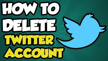 How To Delete Your Twitter Account 2017 - How To PERMANENTLY Delete Twitter 2016