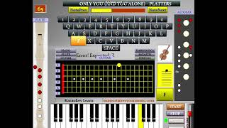 Only You Whit Karaokey Learn Software you can play any song with your PC or Laptop Keyboard Try it ! screenshot 3