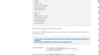 How to Add a Pricing Table