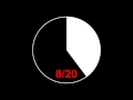 Interval Timer: 1 minute with 10 seconds rest
