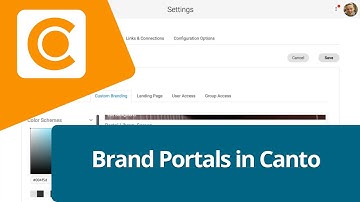 How to brand Portals in Canto
