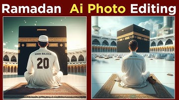 Ramadan Mubarak Ai Photo Editing 2024 || Ramadan Ai Image Generator With Name